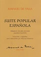 SUITE POPULAIRE ESPAGNOL CELLO SOLO cover